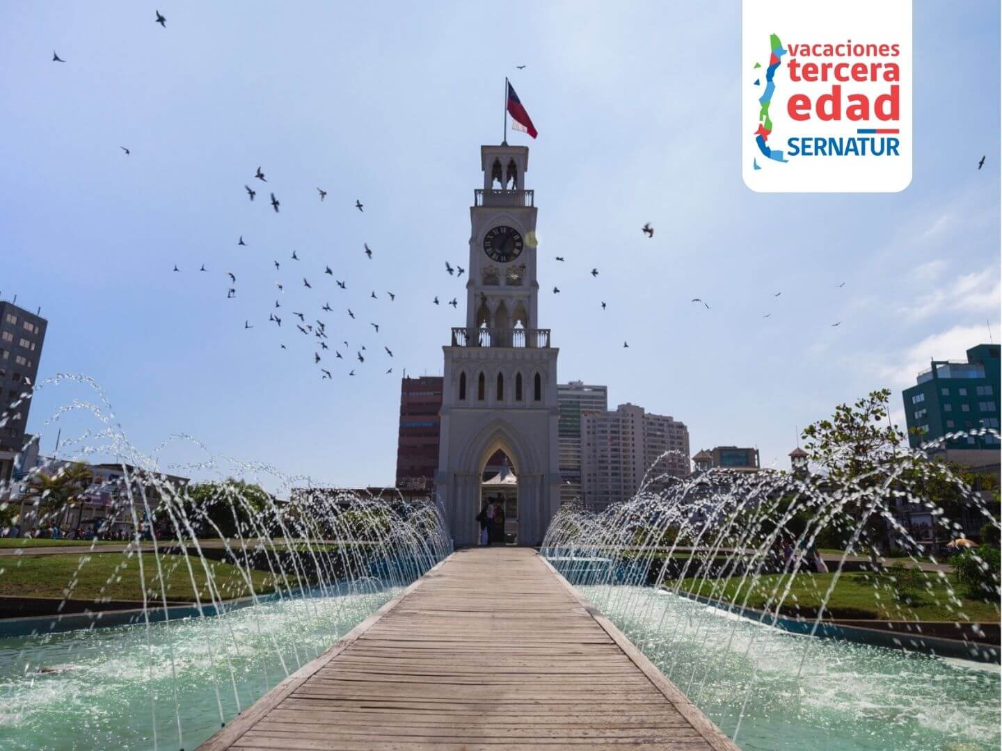 Iquique viaje tercera edad Sernatur